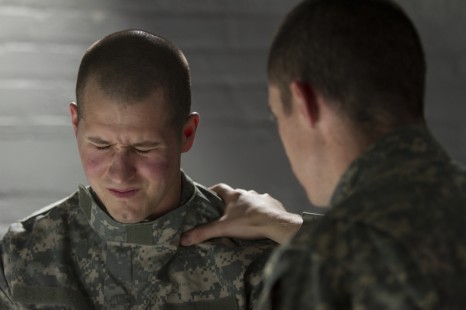 guys in the army with PTSD